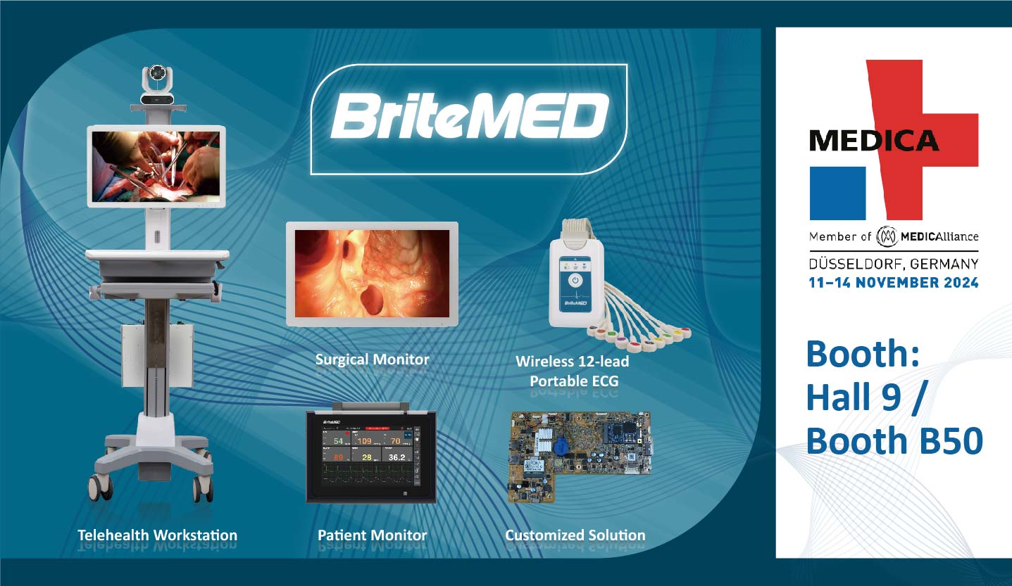 BriteMED at MEDICA 2024, Düsseldorf, Germany